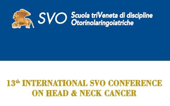 13th International SVO Conference on Head & Neck Cancer – Mestre – dal 19 al 22 Giugno 2019