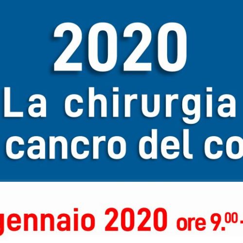 LA CHIRURGIA DEL CANCRO DEL COLON – Campus Viticolo ed Enologico, CIRVE, Conegliano (TV) – 31 gennaio 2020