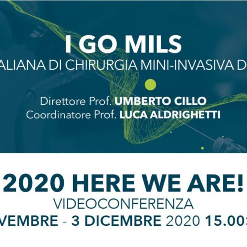 I GO MILS – 2020 HERE WE ARE! – Videoconferenza – 26 Novembre e 3 Dicembre 2020