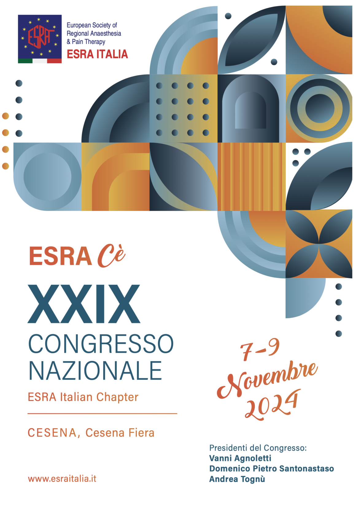 November 7-9, 2024 Cesena – Esra there is XXIX national congress