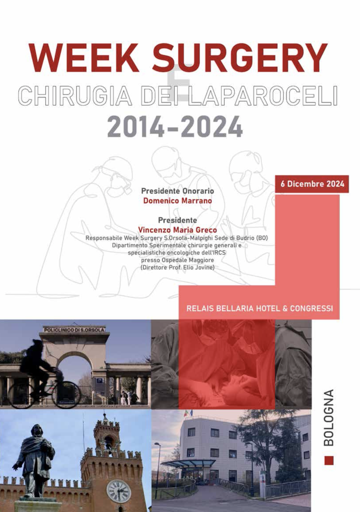 6 December 2024, Bologna – Laparocele surgery