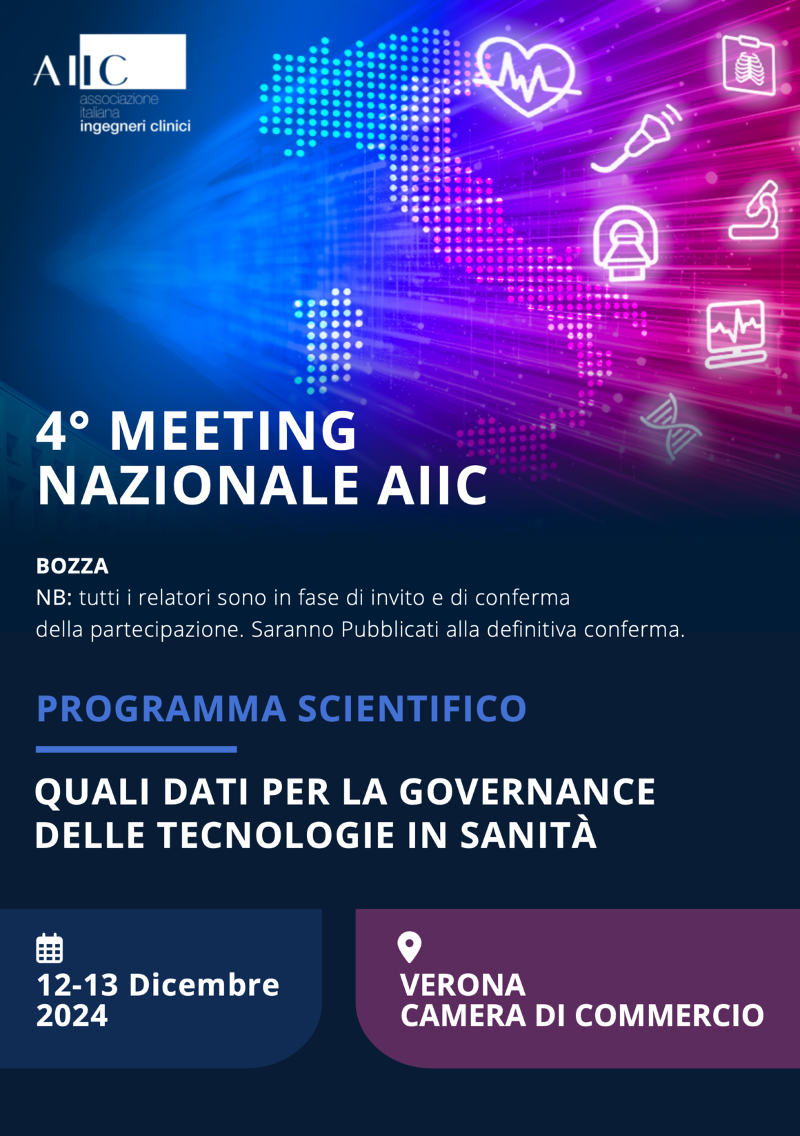 12 – 13 December 2024, Verona – 4th AIIC National Meeting