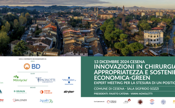 13 Dicembre, Cesena – Innovazione in chirurgia tra appropriatezza e sostenibilità economica-green