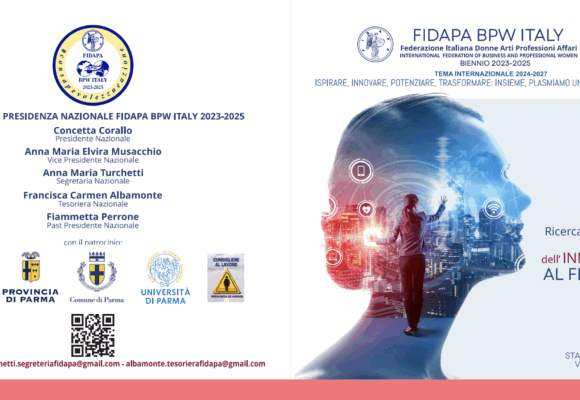 5. April 2025 – Parma – Nationale FIDAPA-Konferenz, Der Wert weiblicher Innovation