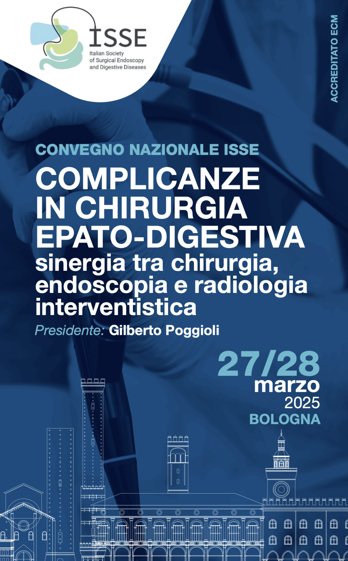 27.-28. März 2025 – Bologna – Nationale ISSE-Konferenz zu Komplikationen in der Leber- und Verdauungschirurgie
