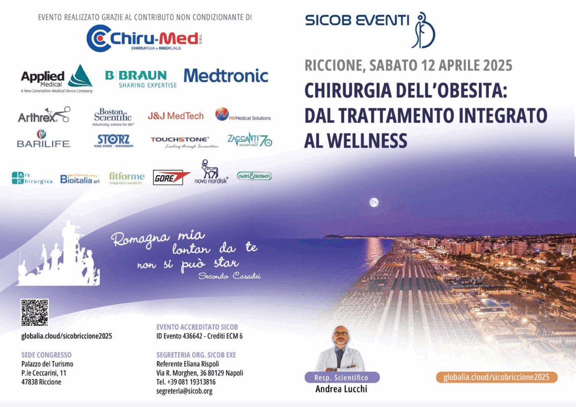 12. April 2025 – Riccione – Adipositaschirurgie