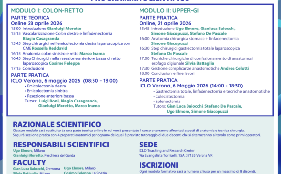 Cadaver lab sice 6 maggio 2026, Verona – Cadaver lab sice
