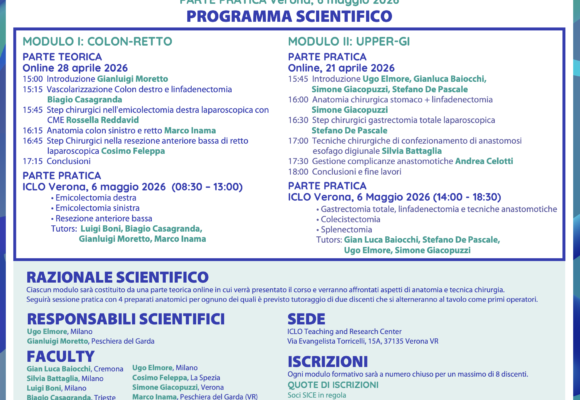6 maggio 2026, Verona – Cadaver lab sice