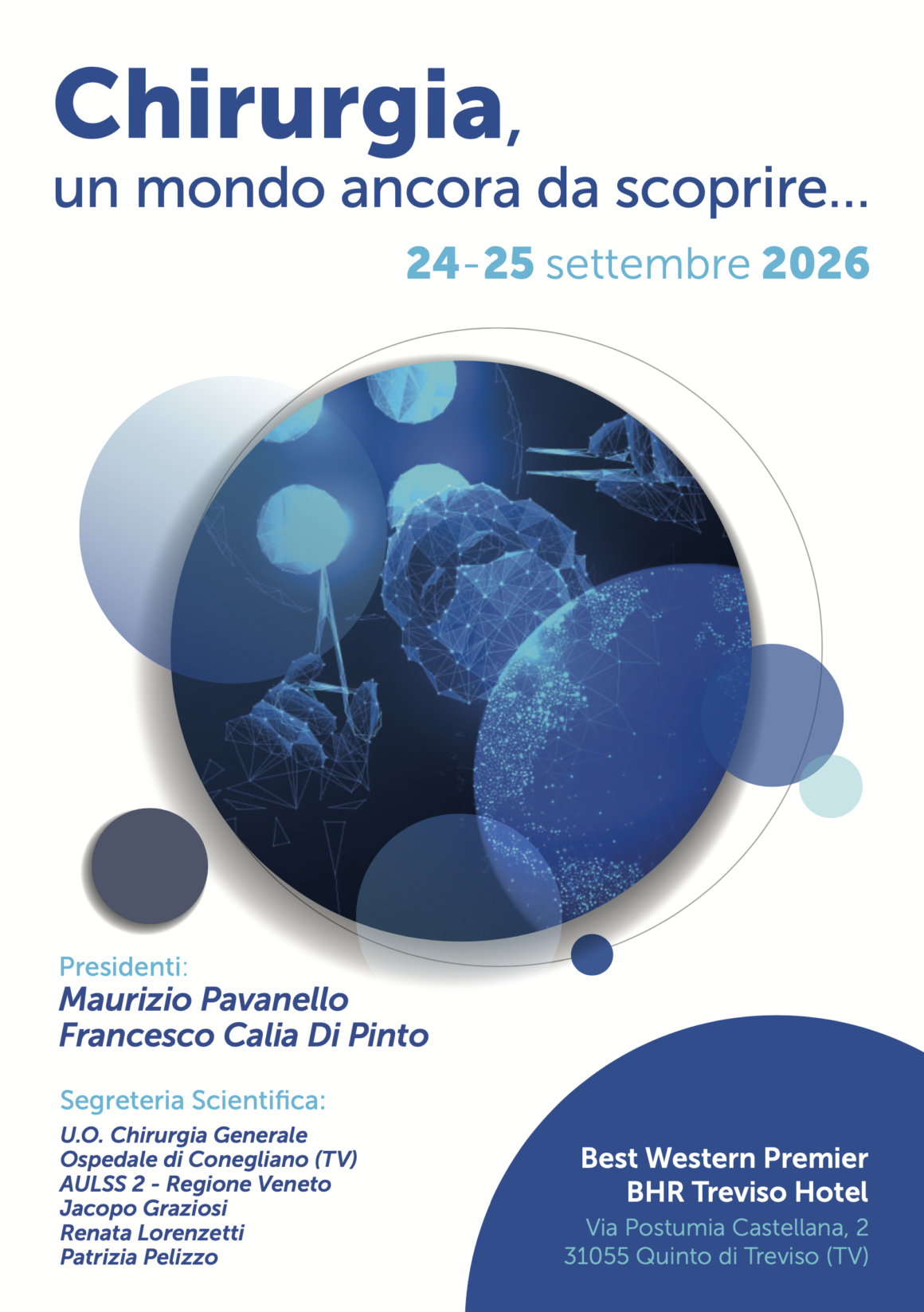 Chirurgia, un mondo ancora da scoprire… – Congresso, Quinto di Treviso, 24-25 settembre 2026