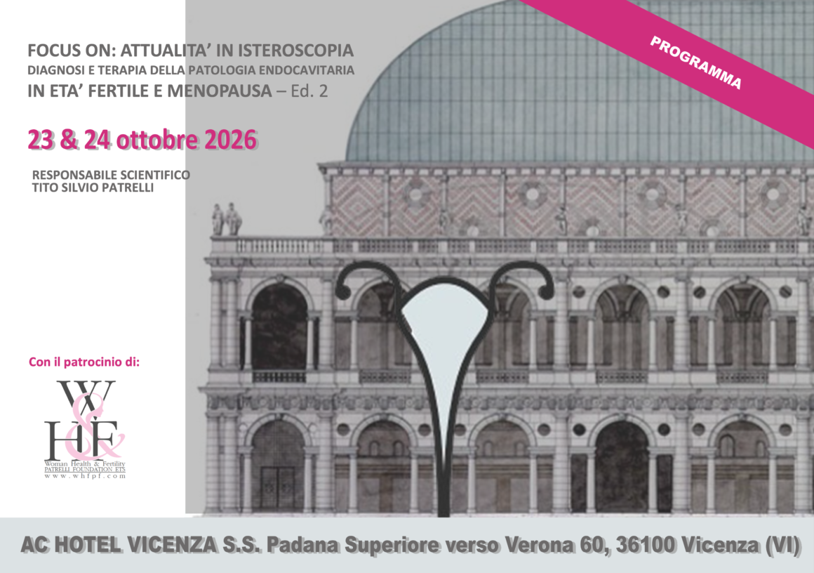 Attualità in Isteroscopia – 23-24 ottobre 2026, Vicenza