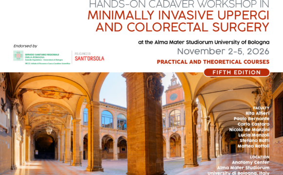 CadaverLab_BO_2-5nov2026-1 Hands-on Cadaver Workshop in Minimally Invasive Upper GI and Colorectal Surgery – V edizione – Bologna, 2-5 novembre 2026