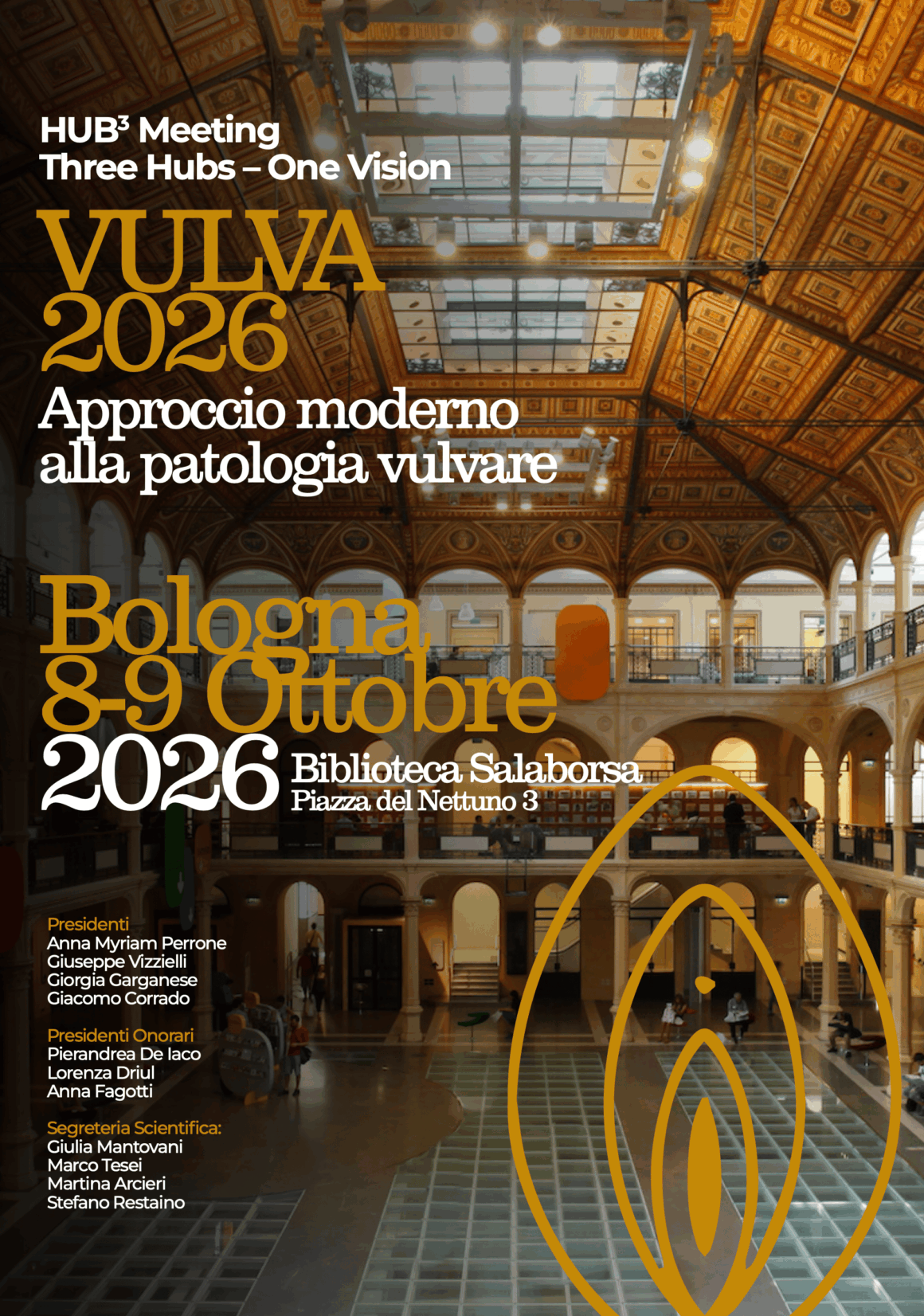 VULVA 2026 – Approccio moderno alla patologia vulvare | HUB³ Meeting, Bologna, 8-9 ottobre 2026
